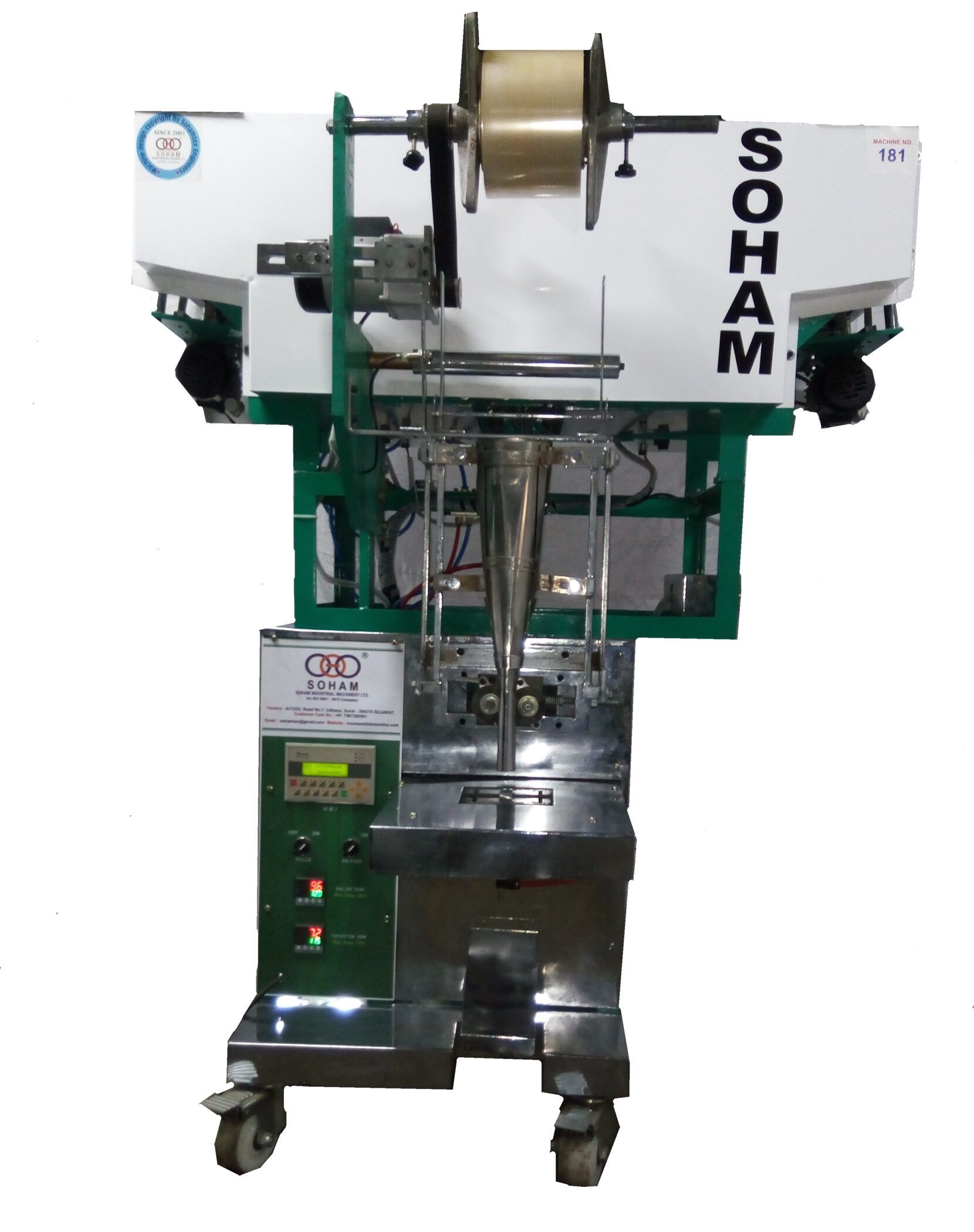 Primary Requirement for Florabatti counting & packing machine