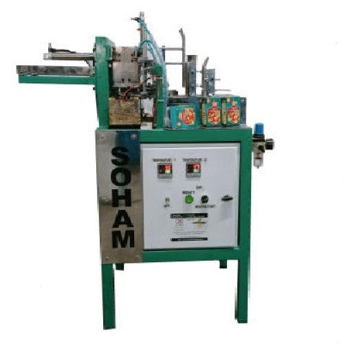 Semi Automatic Box Gluing & Folding Machine