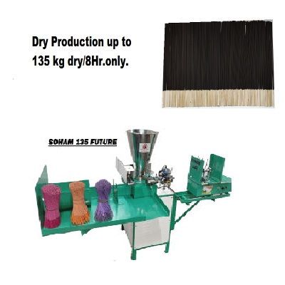 High Speed Automatic Incense Stick Machine  “SOHAM 135 FUTURE”   