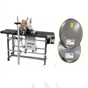 DOUBLE STICKER PASTING MACHINE