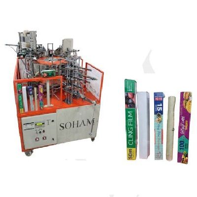 Automatic Cling Food Film Cartooning Machine
