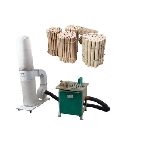 DRY DHOOP STICK CUTTING MACHINE WITH DUST COLLECTING ATTACHMENT