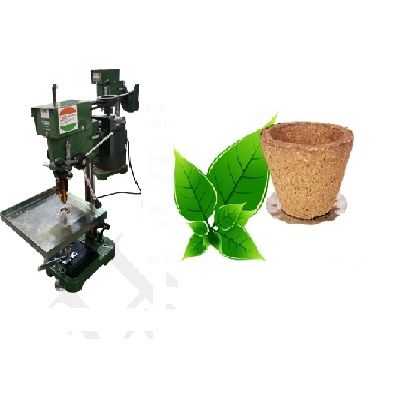 COW DUNG SAMBRANI CUP DHOOP MAKING MACHINE (SINGLE CAVITY)