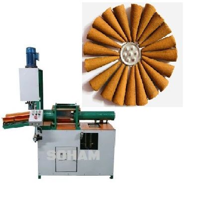 High Speed Dhoop Cone Making Machine (Heavy Model)