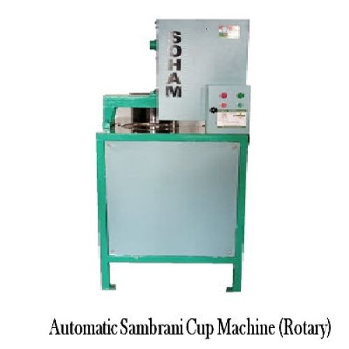 Automatic Sambrani Cup Machine (Rotary)