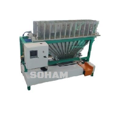 PENCILS COUNTING AND INSERTING MACHINE                          WITH CONVEYOR 