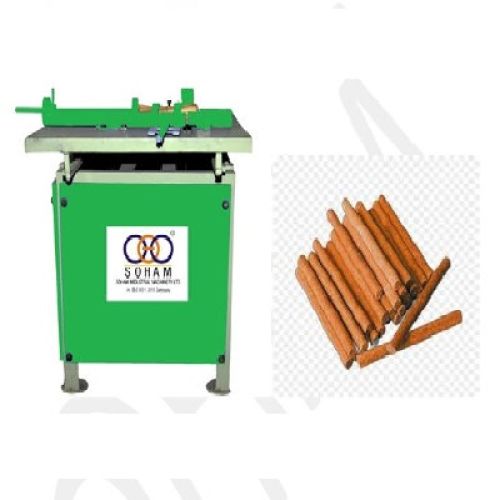 DRY DHOOP STICK CUTTING MACHINE WITH DUST COLLECTING ATTACHMENT