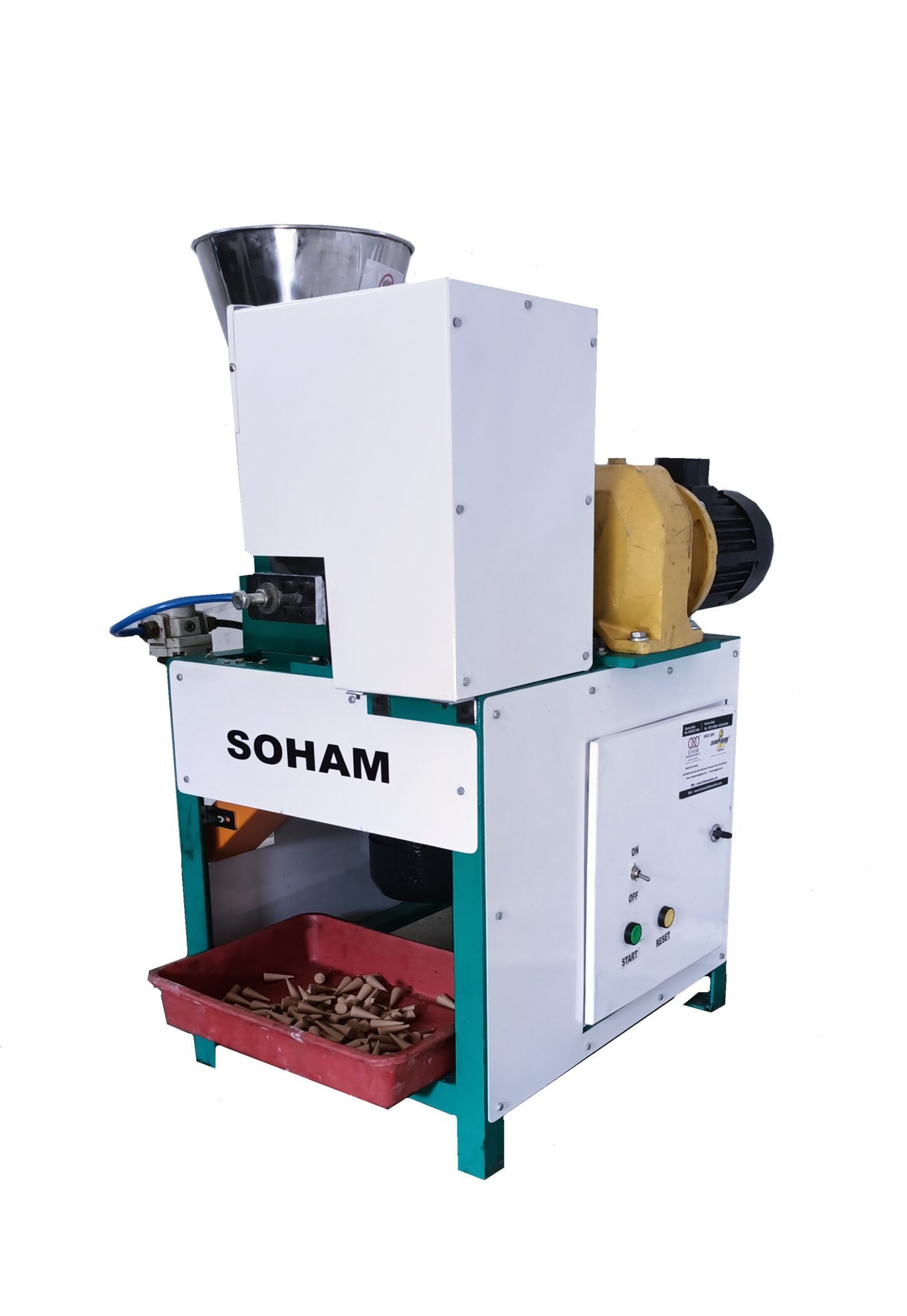 Primary requirement for Dhoop cone making machine Nano model